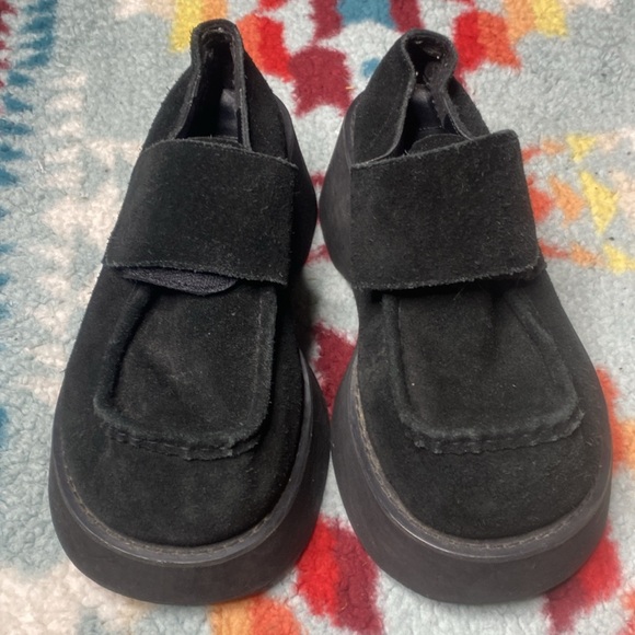 Morbid Threads vintage Y2K chunky black loafers platform - Picture 2 of 8